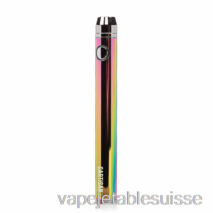 Vape Suisse Cartisan Ego Spinner Twist 900 510 Batterie Arc-en-ciel